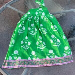 Mary Marshmallow Green Wrap Skirt One Size